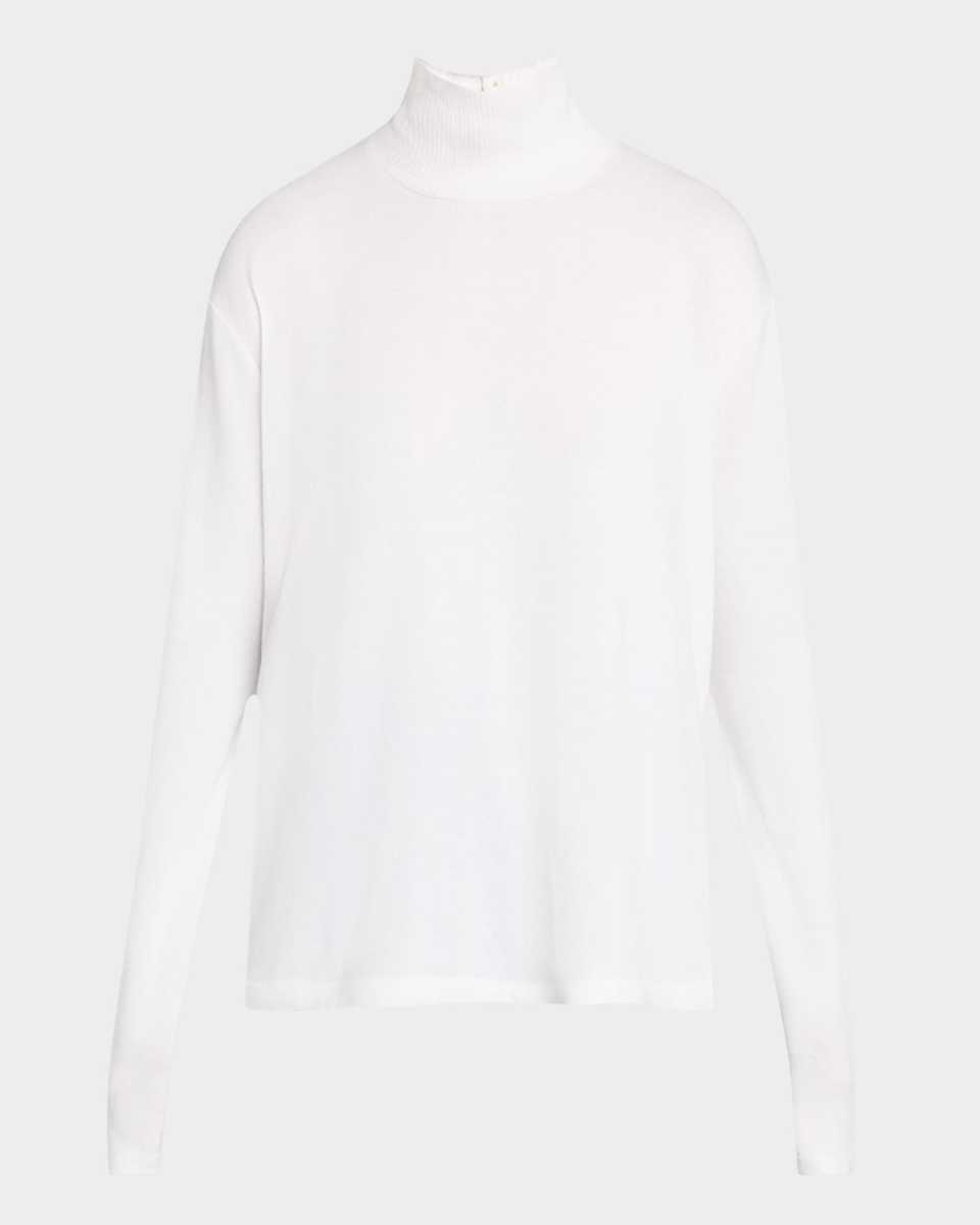The Knit Boxy Turtleneck Top